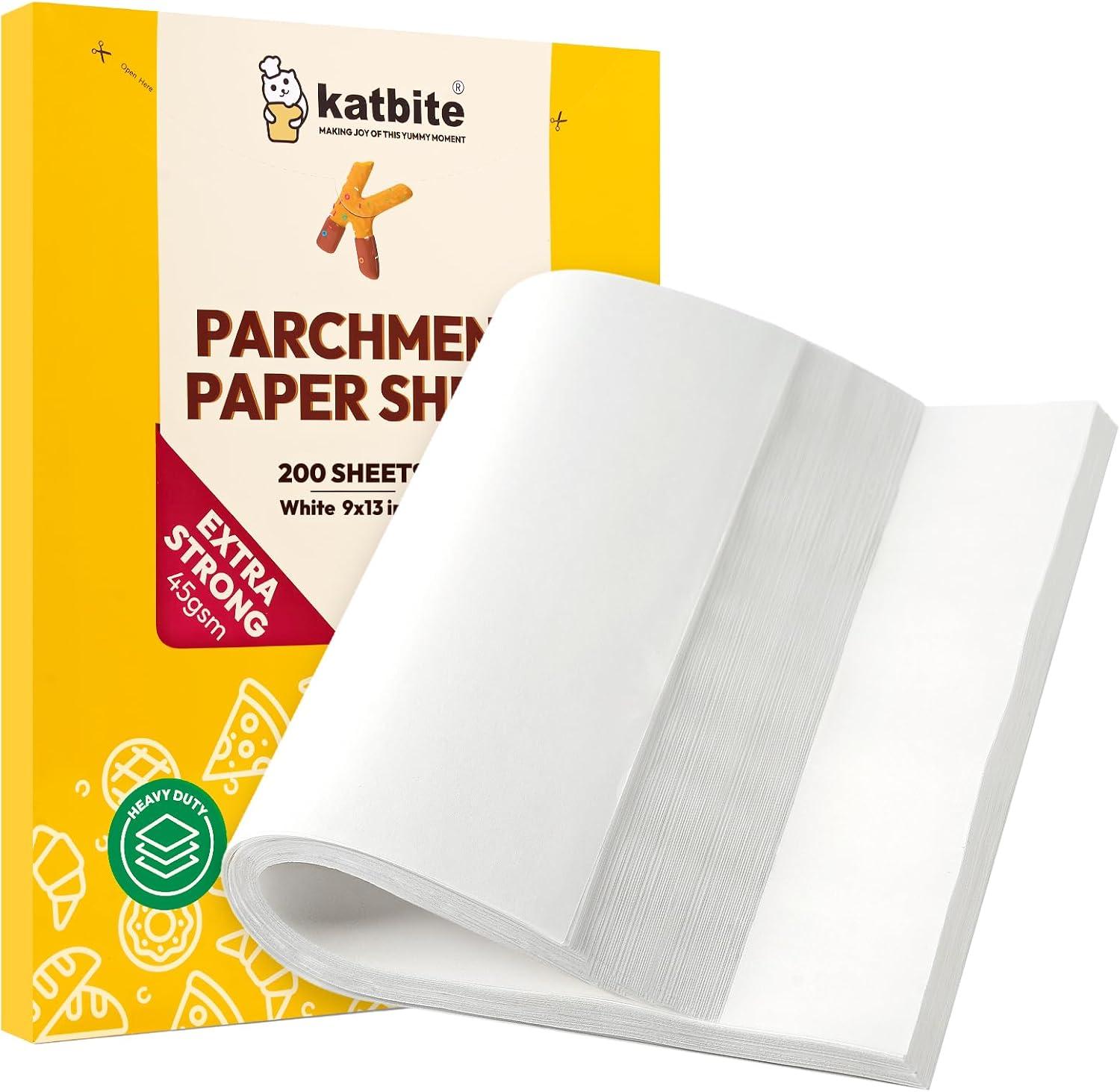 200Pcs Parchment Paper Sheets